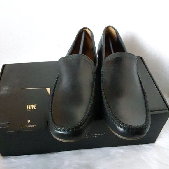 Frye Men's Loafer Boat Dress Shoes size 8.5D - Picture 1 of 8